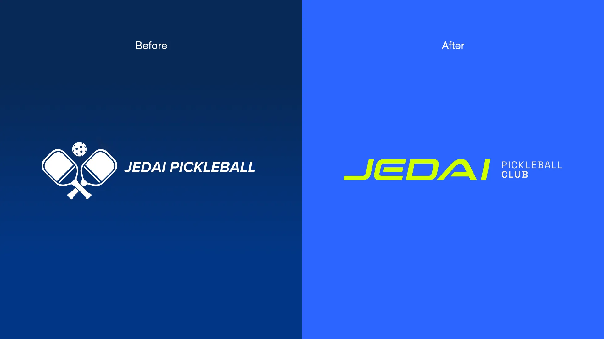 Jedai Pickleball — antes