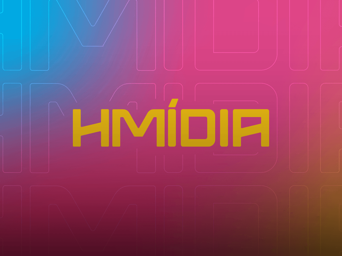 Identidade visual Hmidia — rebranding para empresa de mídia OOH em Porto Alegre pelo FAMOSO.®