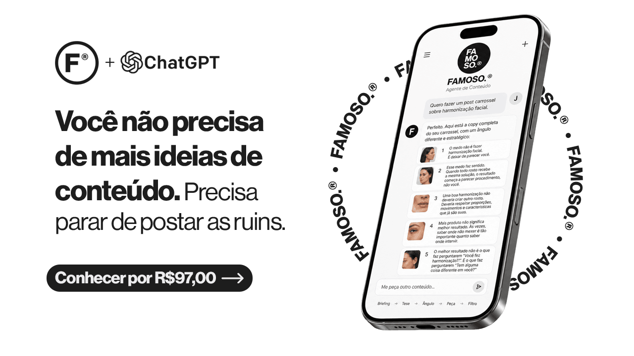 Interface do Agente FAMOSO.®