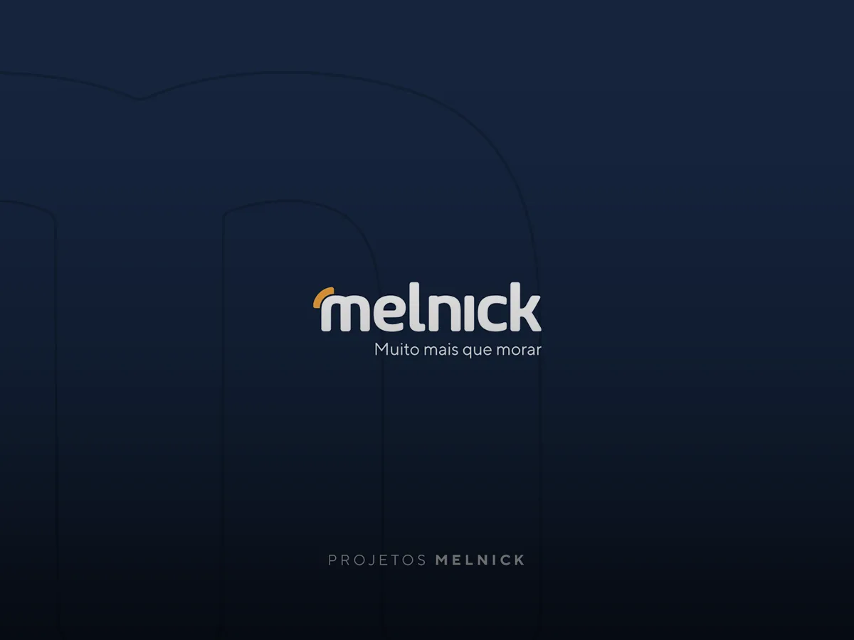 Linguagem visual e direção de arte Melnick, construtora de Porto Alegre, FAMOSO.®
