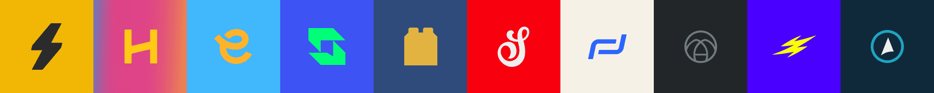 Logos de marcas criadas pelo FAMOSO.® — estúdio de branding em Porto Alegre